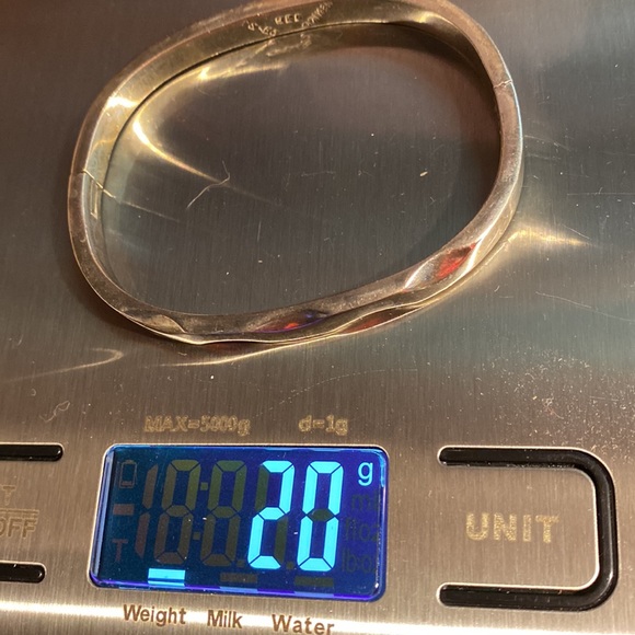 Sterling silver bangle - Picture 5 of 5